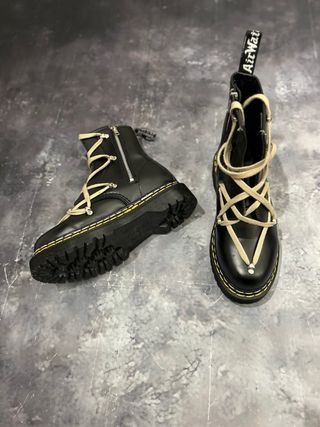 Dr. Martens x Rick Owens Stivali Neri