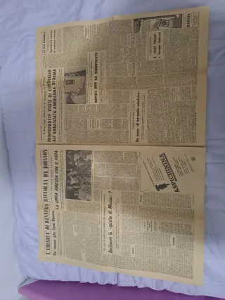 Giornale Storico Il Resto del carlino del 1963