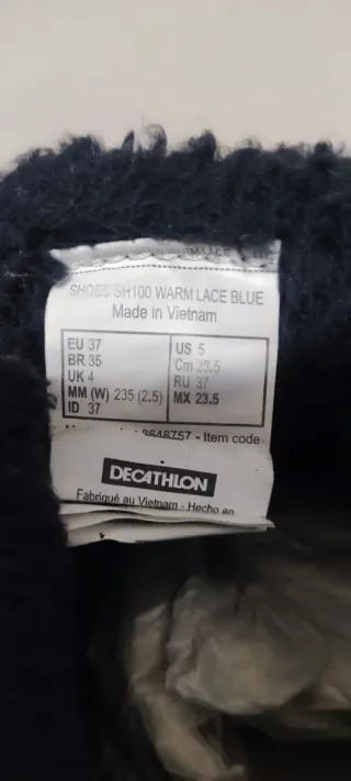 Botas de nieve impermeables (como nuevas)