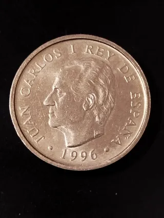 Moneda 100 Pesetas Biblioteca Nacional