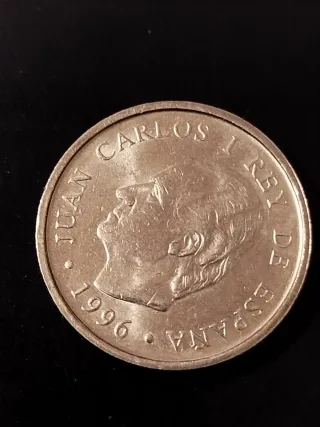 Moneda 100 Pesetas Biblioteca Nacional