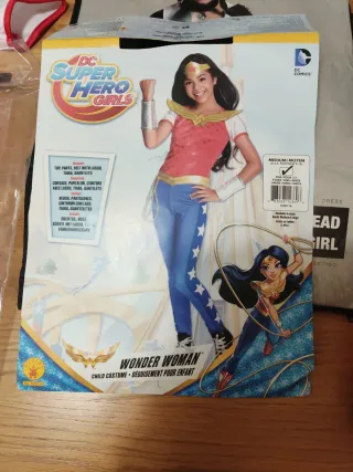 Disfraz Wonder Woman Talla M 5-7 años