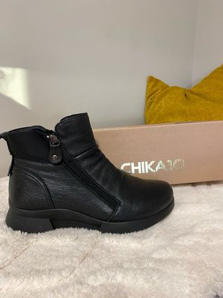 Botas piel negras mujer talla 37 nuevas