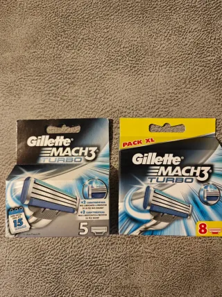 Cuchillas Gillette Mach 3 Turbo