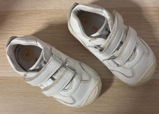 Zapatillas Biomecanics niño blancas