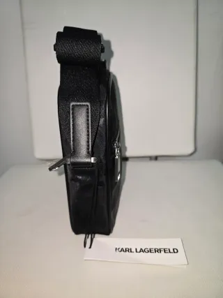 Bolso bandolera Karl Lagerfeld negro