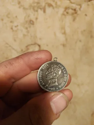 2 Pesetas Alfonso XIII 1905