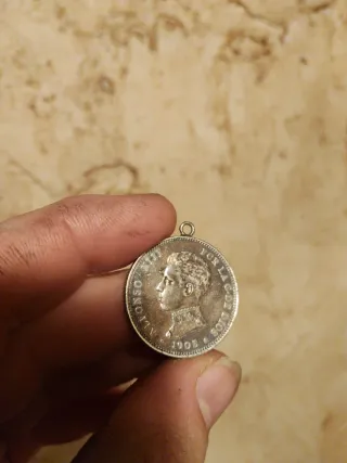 2 Pesetas Alfonso XIII 1905