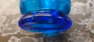 Sifón antiguo francés Versalles azul