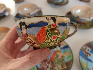 Juego de café porcelana japonesa