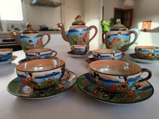 Juego de café porcelana japonesa