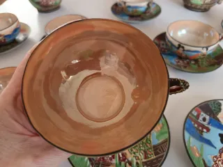 Juego de café porcelana japonesa