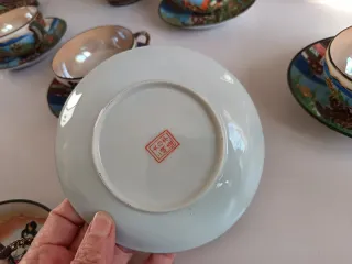 Juego de café porcelana japonesa