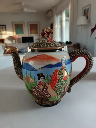 Juego de café porcelana japonesa