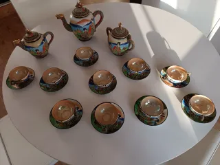 Juego de café porcelana japonesa