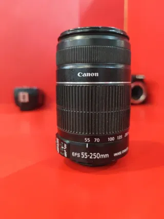 Canon EOS Rebel T3 + EF-S 55-250mm