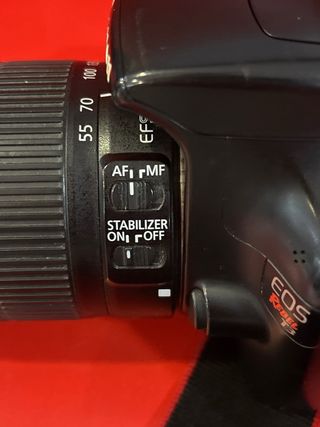 Canon EOS Rebel T3 + EF-S 55-250mm