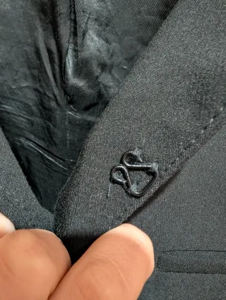 Americana Zara Negra Entallada Elegante