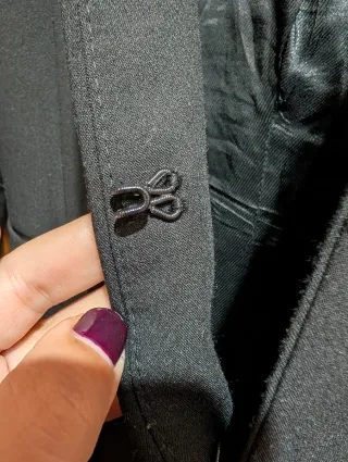 Americana Zara Negra Entallada Elegante