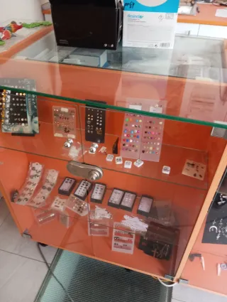 Mostrador Vitrina , 1 cajón 2 puertas almacenaje,