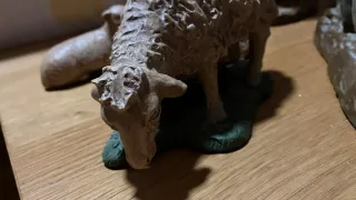 Nacimiento artesanal antiguo