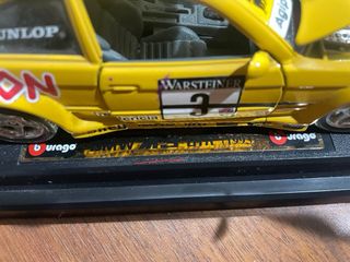 BMW M3 GTR 1993 Burago Amarillo