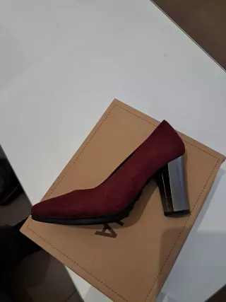 Botines negros tacón alto