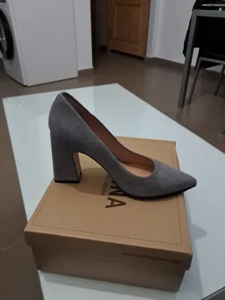 Botines negros tacón alto