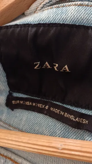 Chaqueta Vaquera Zara Azul MUY Pocos Usos