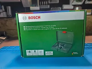 Set Destornillador Carraca Bosch T-Handle 22 Pieza