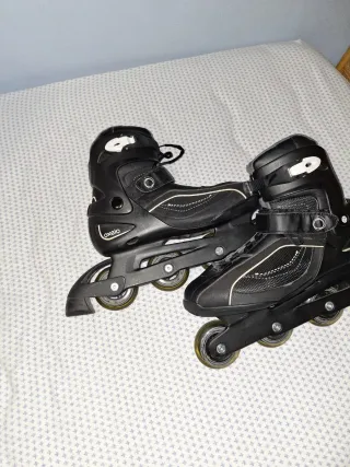 Patines Adulto Oxelo Negros Talla 20 45.5