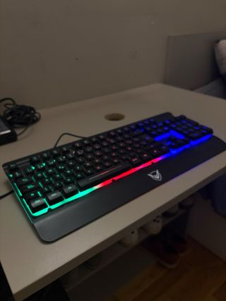 Teclado Gamer RGB Negro