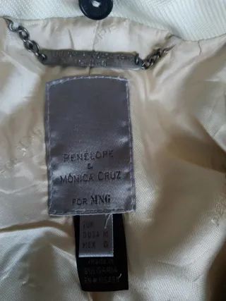 Abrigo Formula blanco talla 40