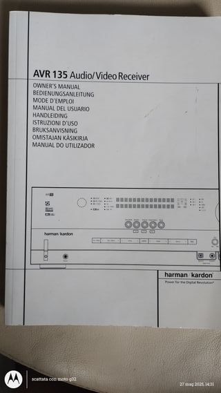 Sintoamplificatore Harman Kardon AVR