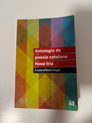Antología de poesía catalana Nova tría