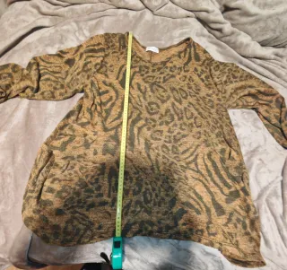 Camiseta manga larga estampado animal