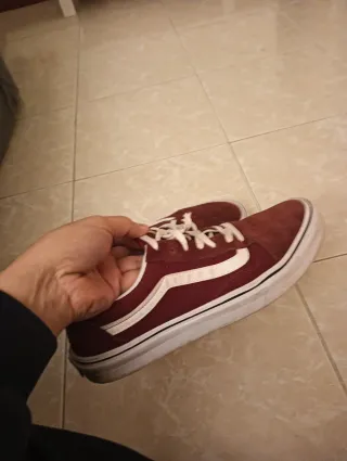 Zapatillas Vans Rojas