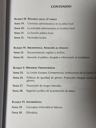 Temario 1 Auxiliares Administrativos de Corpora...