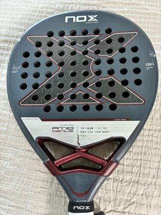 Pala Padel NOX AT 10 12K 2025 Agustín Tapia