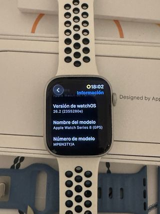 Apple Watch Series 8 GPS 45MM Plata