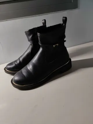 Botas Zara Niña Talla 35 Negras