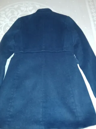 Abrigo pelo sintético beige