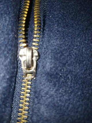 Abrigo pelo sintético beige