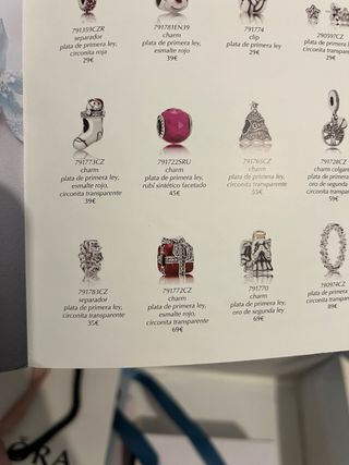 Pulsera y Charm Pandora Plata