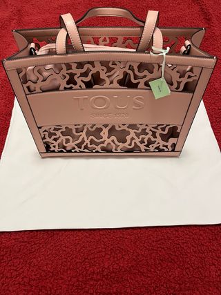 Bolso Tous Shopping XL Amaya Rosa