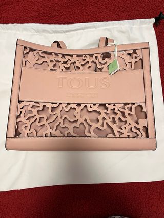 Bolso Tous Shopping XL Amaya Rosa