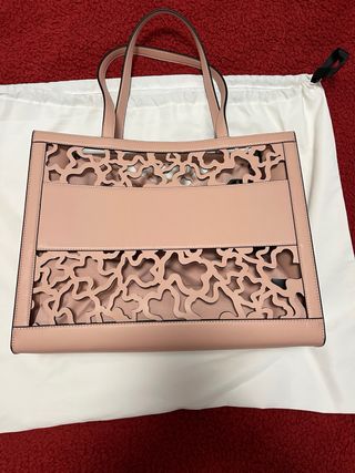 Bolso Tous Shopping XL Amaya Rosa