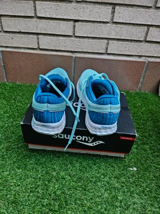 Zapatillas Saucony Azul y Turquesa