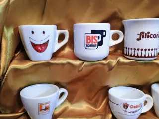 Tazzine caffè pubblicitarie