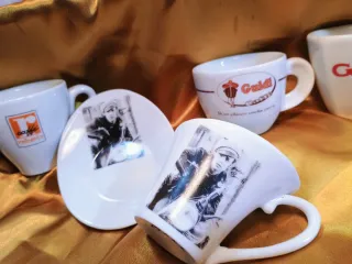 Tazzine caffè pubblicitarie